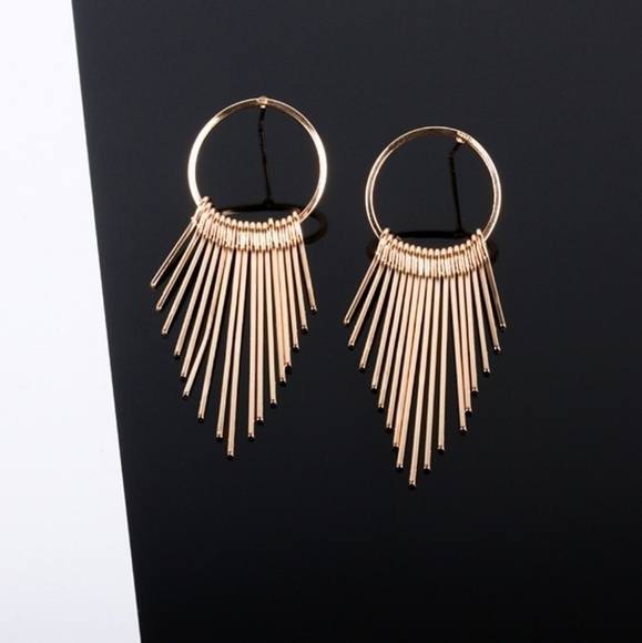Jewelry - 3/$20 New Gold Dangle Statement Earrings
